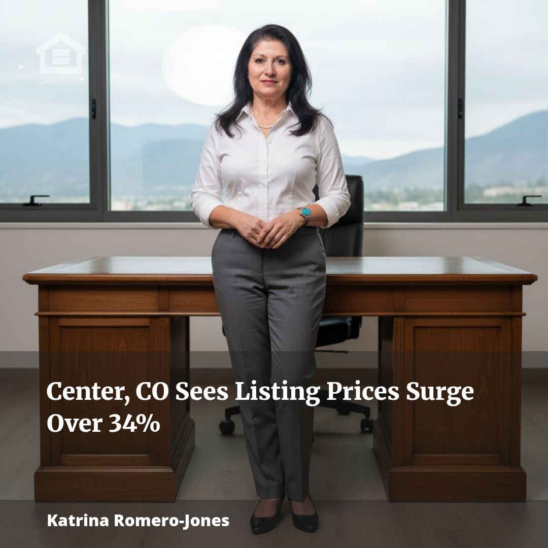 Center, CO Sees Listing Prices Surge Over 34%